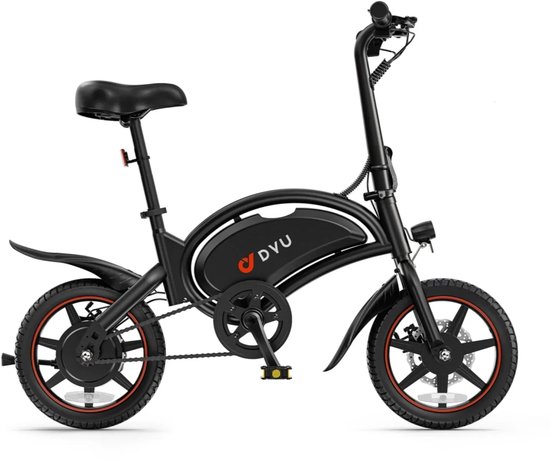 Dyu Elektrische vouwfiets - Elektrische plooifiets - D3F - Dyu - €520,00