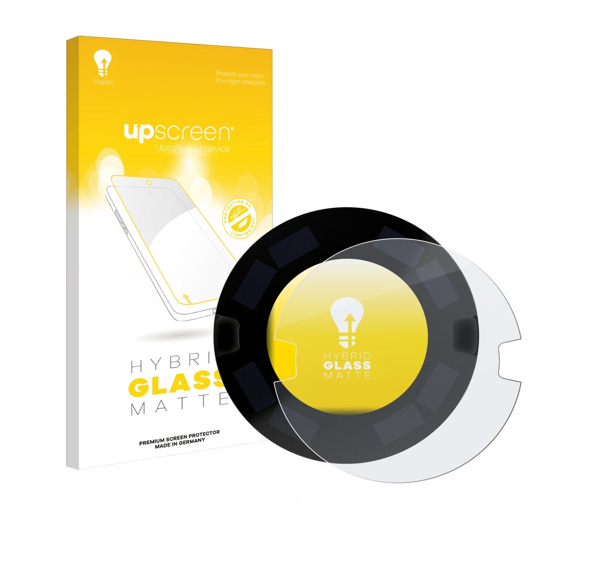 upscreen - Screenprotector voor OOONO P-DISC NO3 - Folie Beschermfolie Beschermglas matte