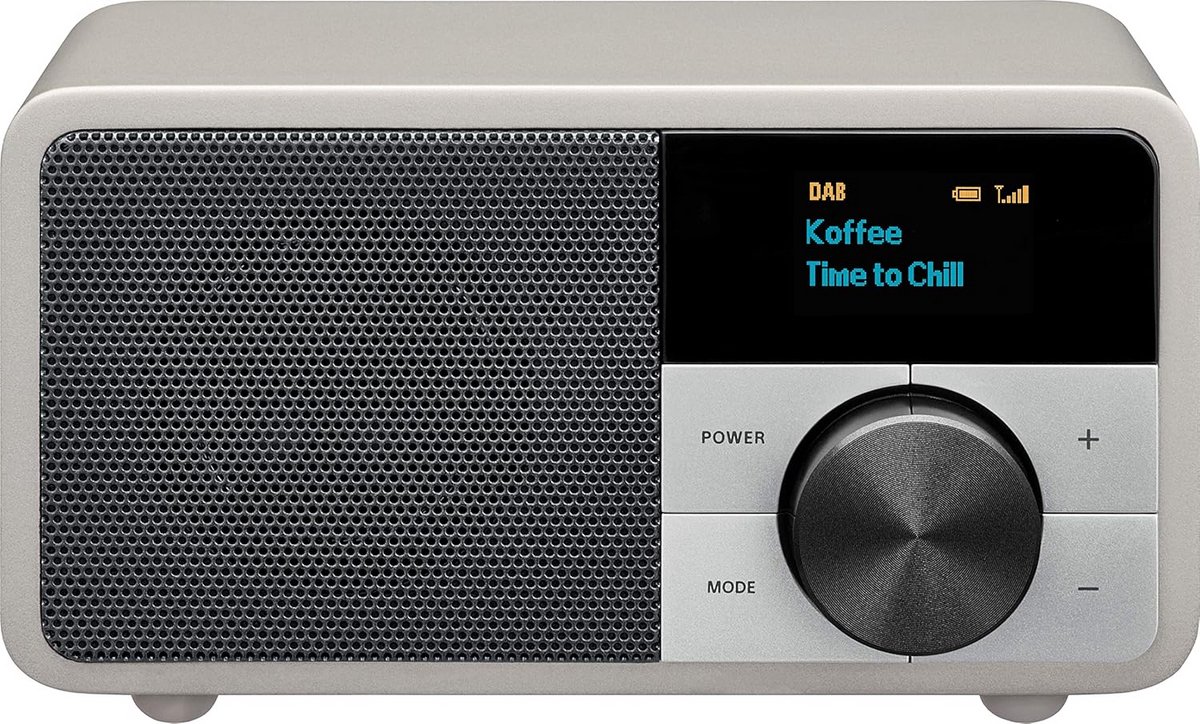Draagbare Mini DAB+ Radio met FM en Bluetooth | Houten Behuizing
