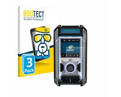 Screenprotector 3 Stuks voor Makita DMR115 Beschermglas transparant