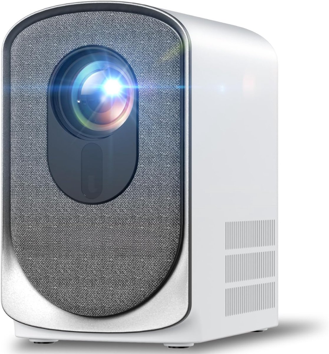 Zyrex® Draagbare beamer - Beamer - Projector - Mini Beamer - Zilver - 16cm x 16cm x 10cm