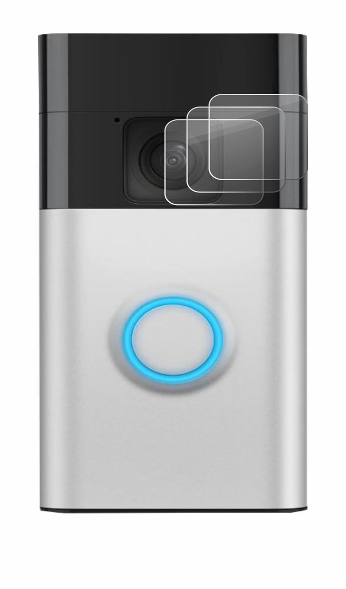 Screenprotector 3 Stuks voor Ring Battery Video Doorbell Beschermglas transparant – foto 6
