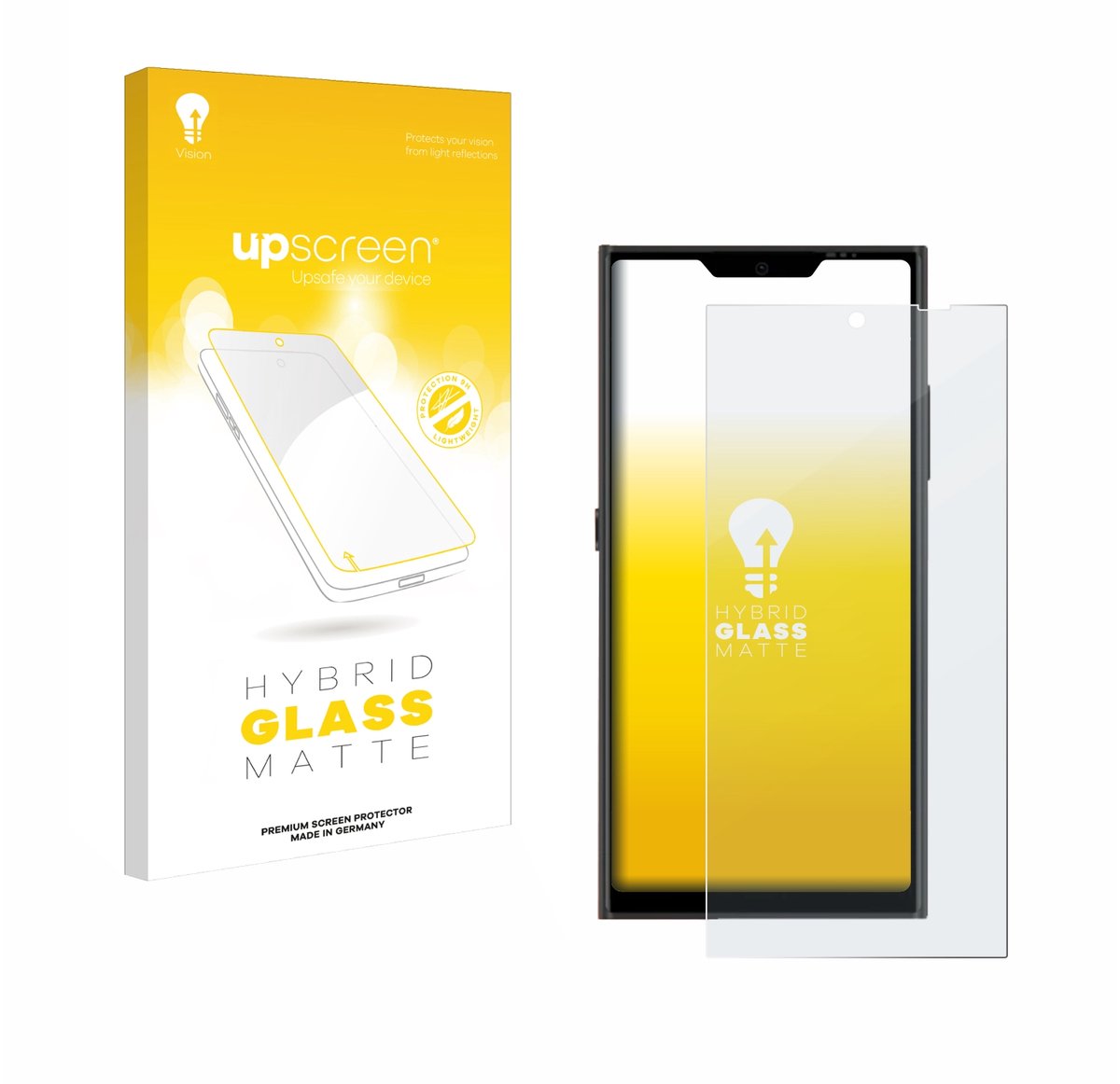 upscreen - Screenprotector voor Jolla Phone - Folie Beschermfolie Beschermglas matte