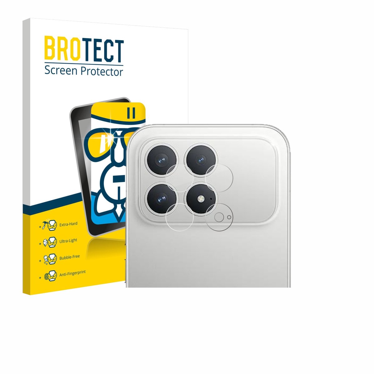 Screenprotector voor Xiaomi Poco F8 Pro (ALLEEN Camera Lens) Beschermglas transparant