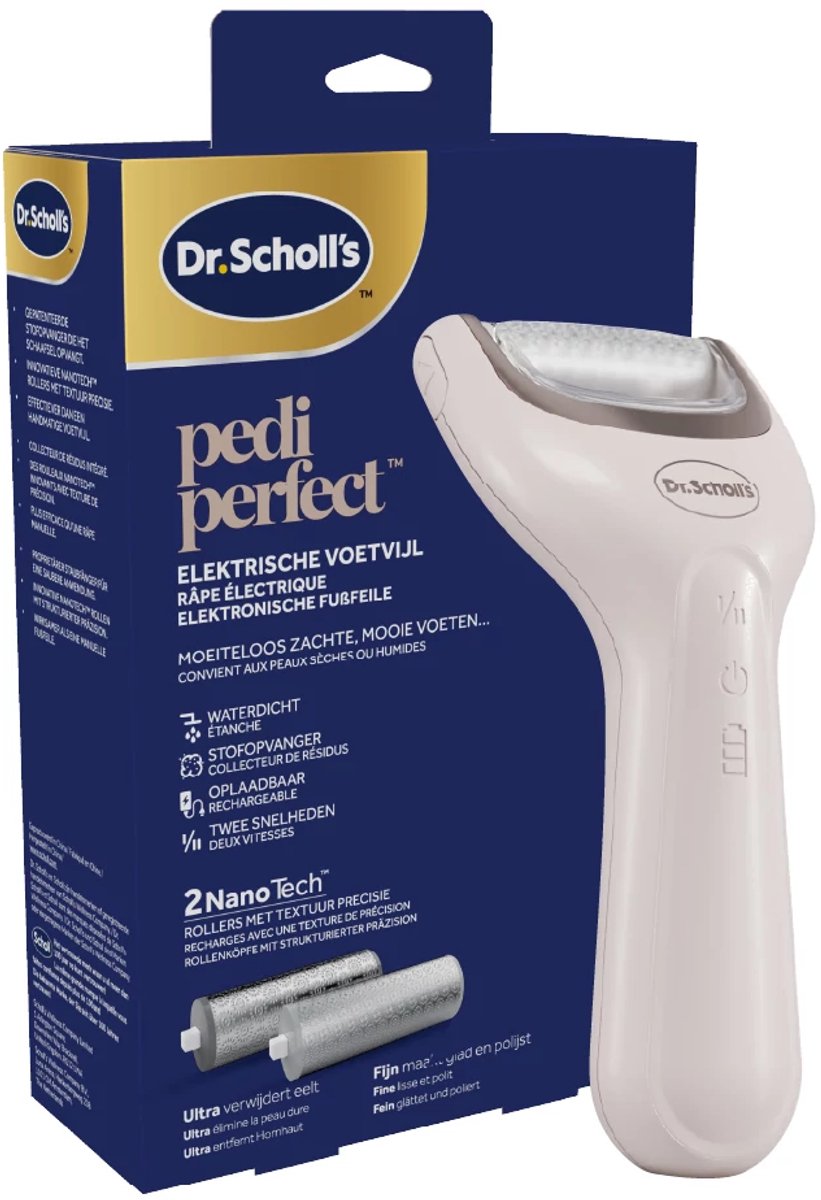 Dr. Scholl's Pedi Perfect Elektrische Voetvijl met Nano Technologie