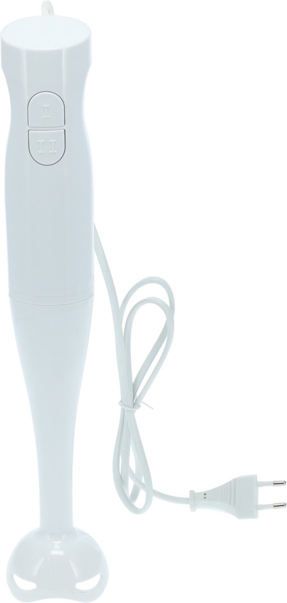 Staafmixer Handblender Wit 400 watt met 2 snelheden