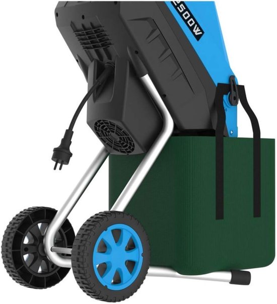 MIRA® Professionele Hakselaar Versnipperaar - Hakselaar Electrisch 50L - Versnipperaar Hakselaar - Blauw - 49cm x 40cm x 104cm van Merkloos	 — afbeelding 2