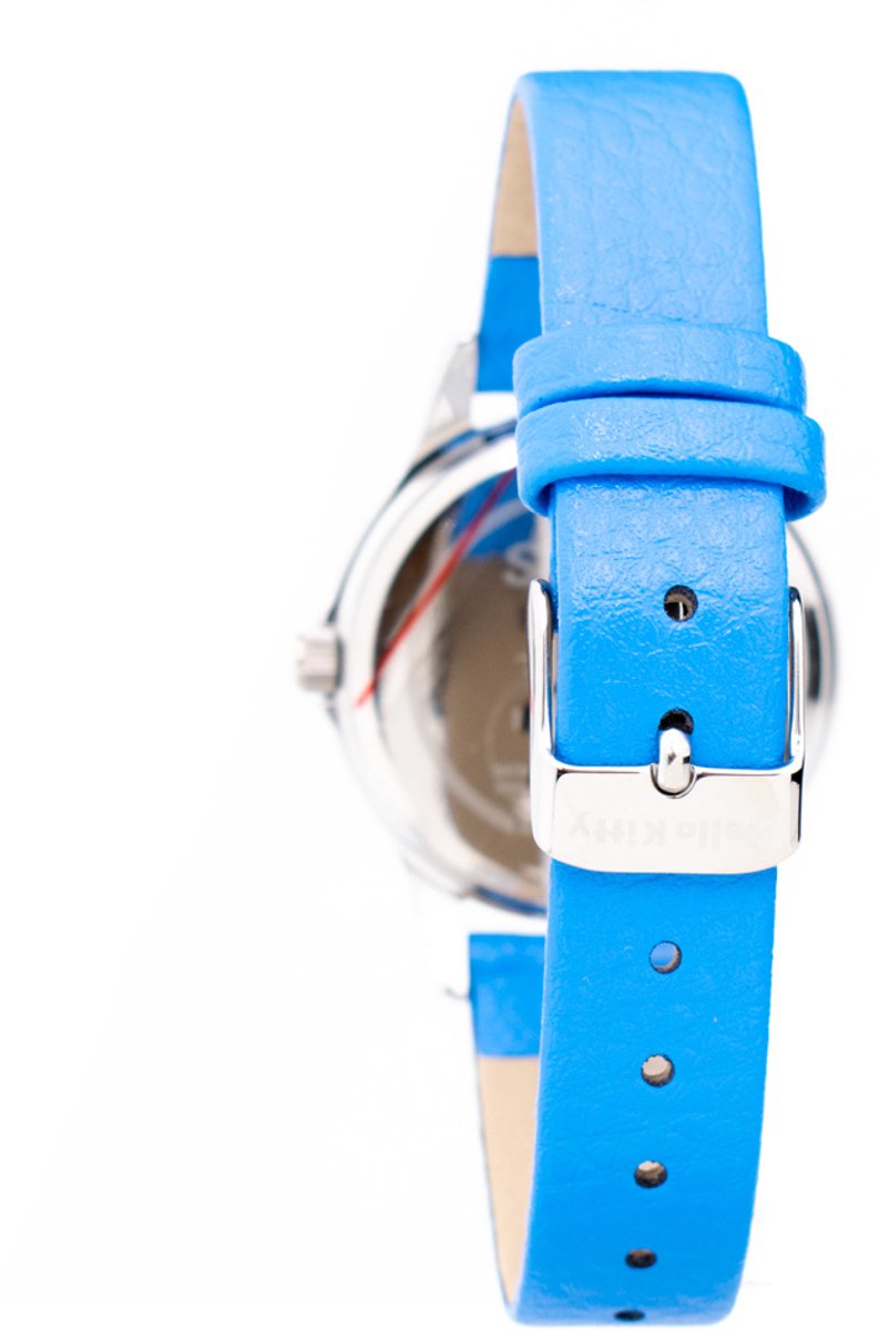 Hello Kitty HK7126LS-03 - Dameshorloge - Kwarc - Blauw - 36MM