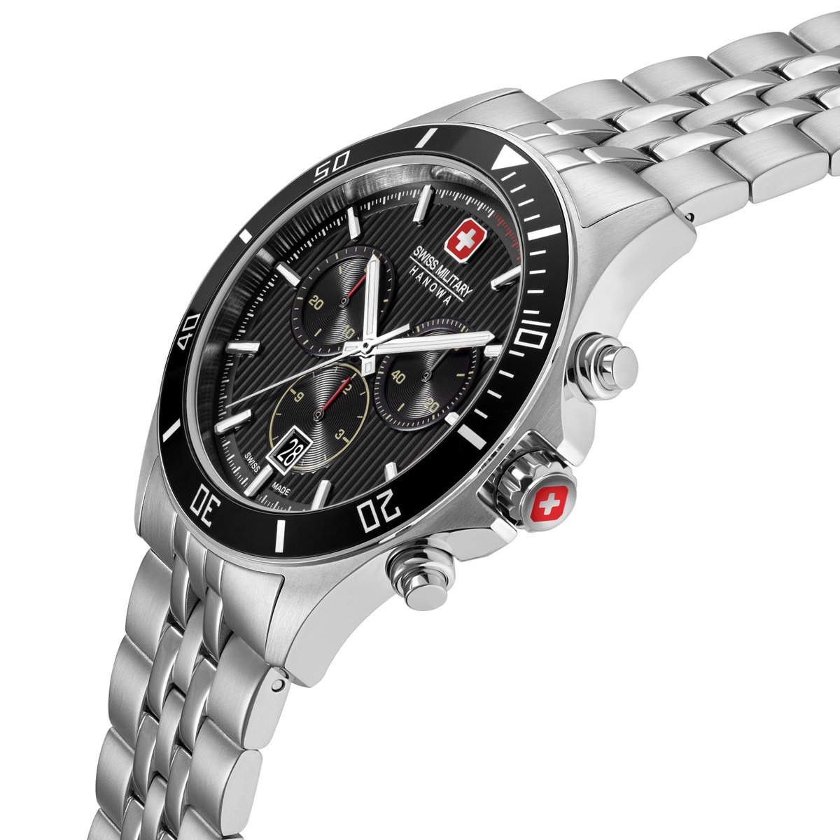 SWISS MILITARY HANOWA FLAGSHIP HERITAGE CHRONO SMWGI0007601