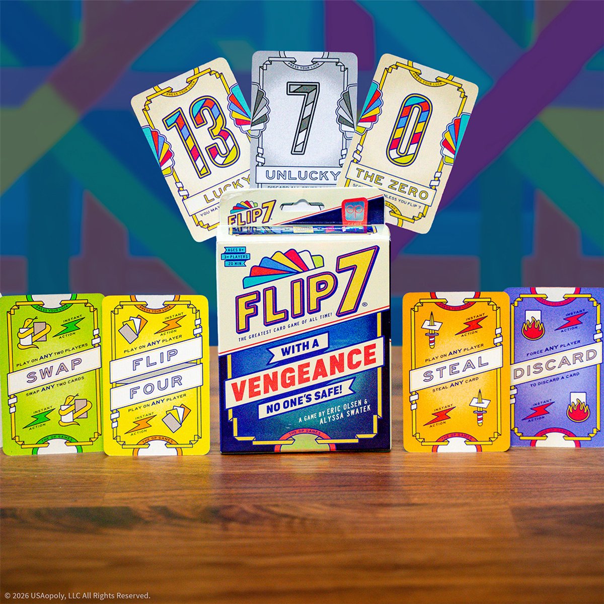 Flip 7: With a Vengeance - Kaartspel - Engels — afbeelding 9