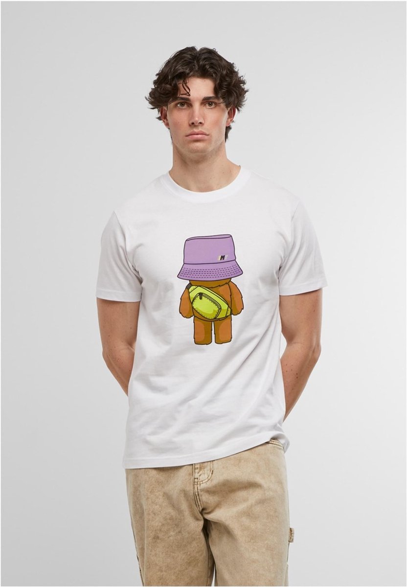 Mister Tee Mister Bear Heren Tshirt S Wit