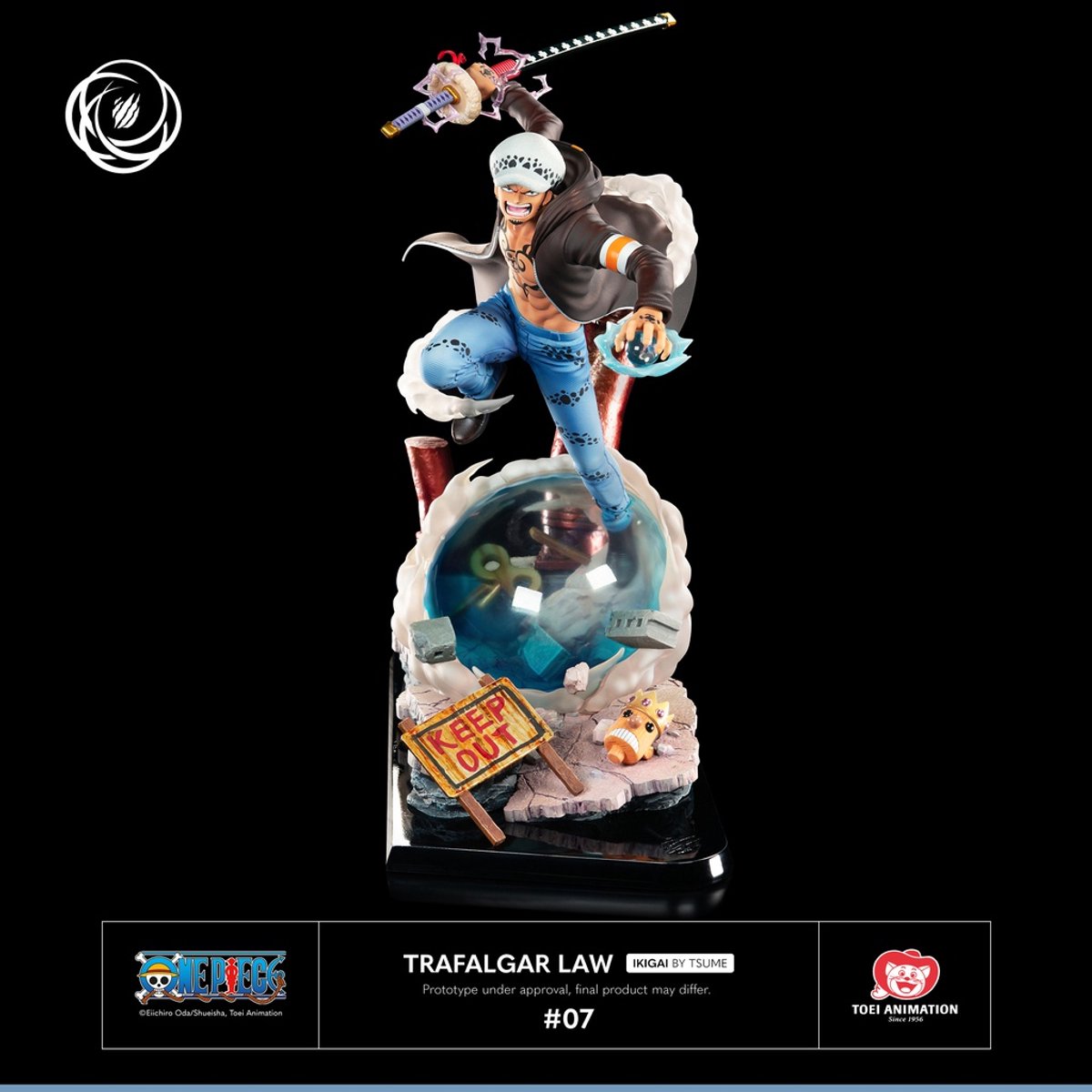 Tsume Trafalgar Law - Tsume Ikigai - One Piece Beeld