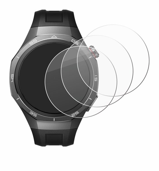BROTECT - Protection d'écran en Glas trempé 9H pour Huawei Watch GT 5 Pro (46 mm) (3 pièces)