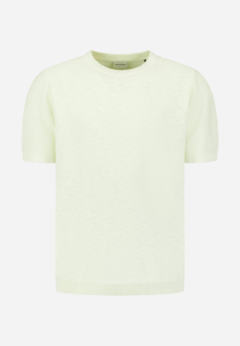 Gebreid slub T-shirt