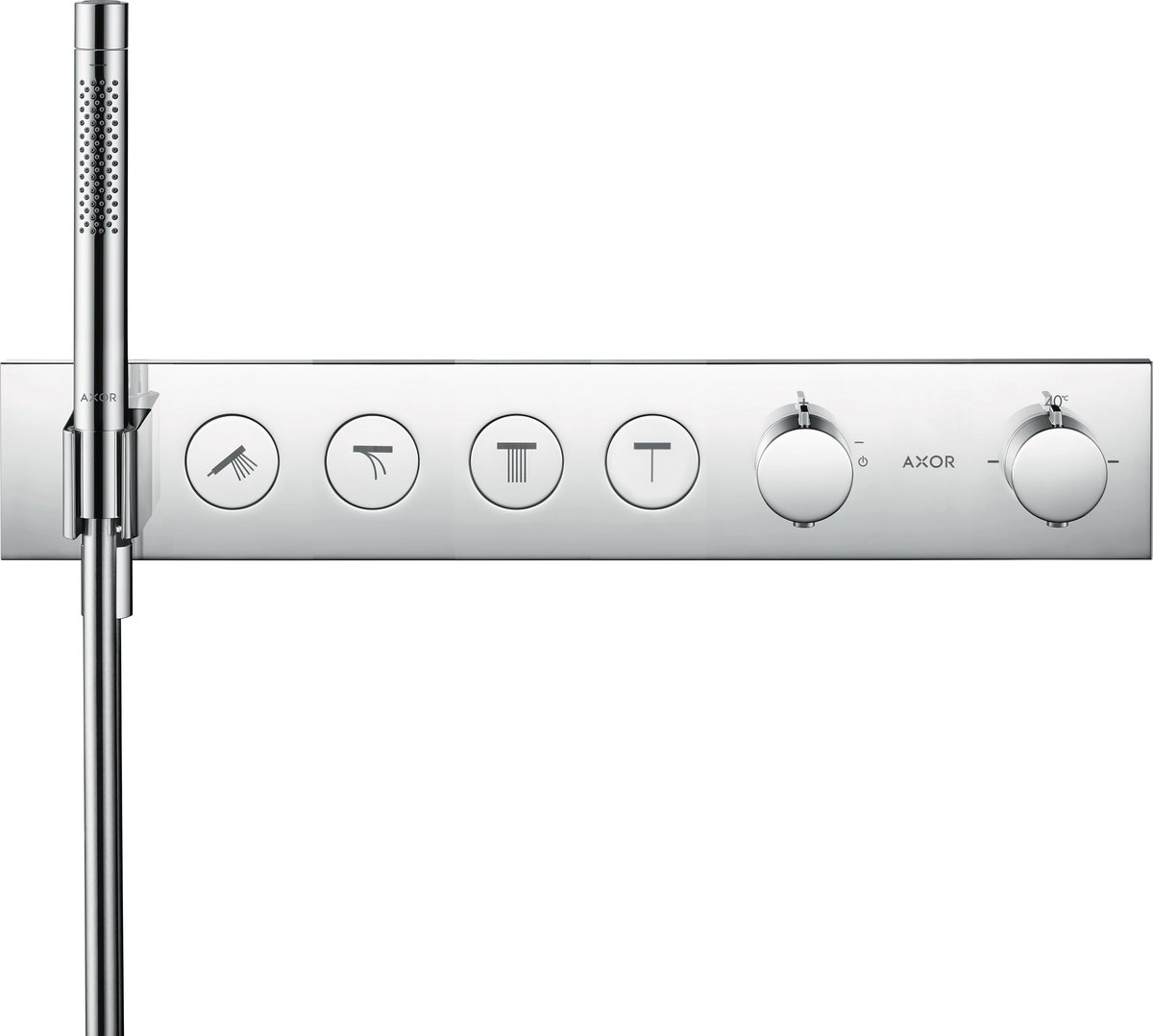 AXOR ShowerControl afbouwdeel voor inbouwdeel thermostaat module v. 4 functies 59.8x90cm chroom