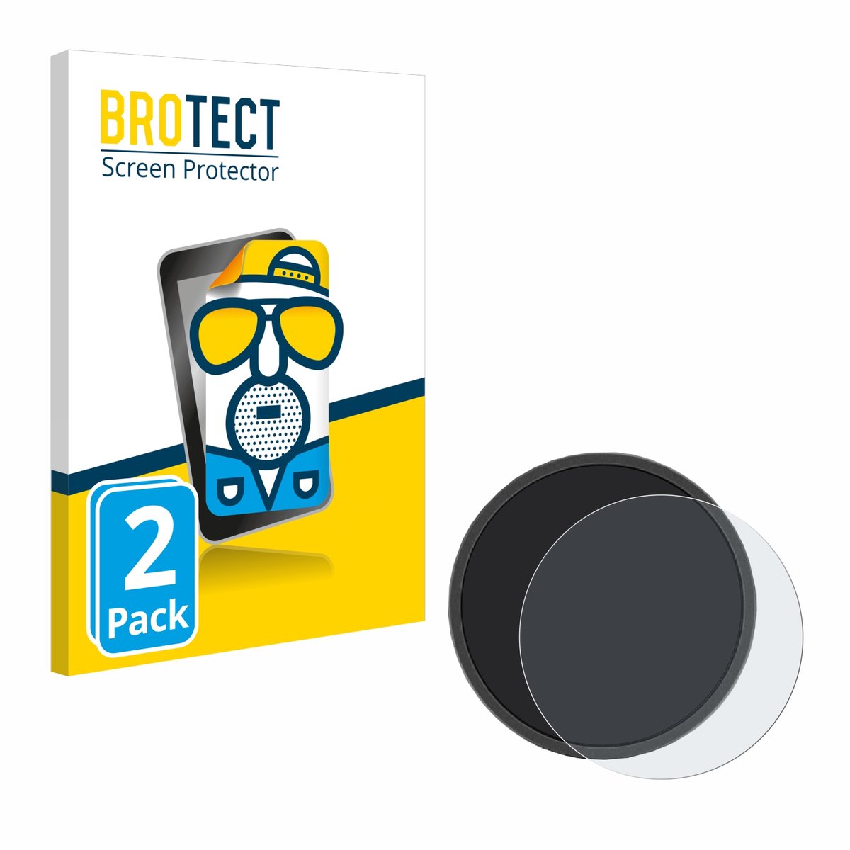 BROTECT - Screenprotector voor Beeline Moto - Folie Beschermfolie matte 2 Stuks
