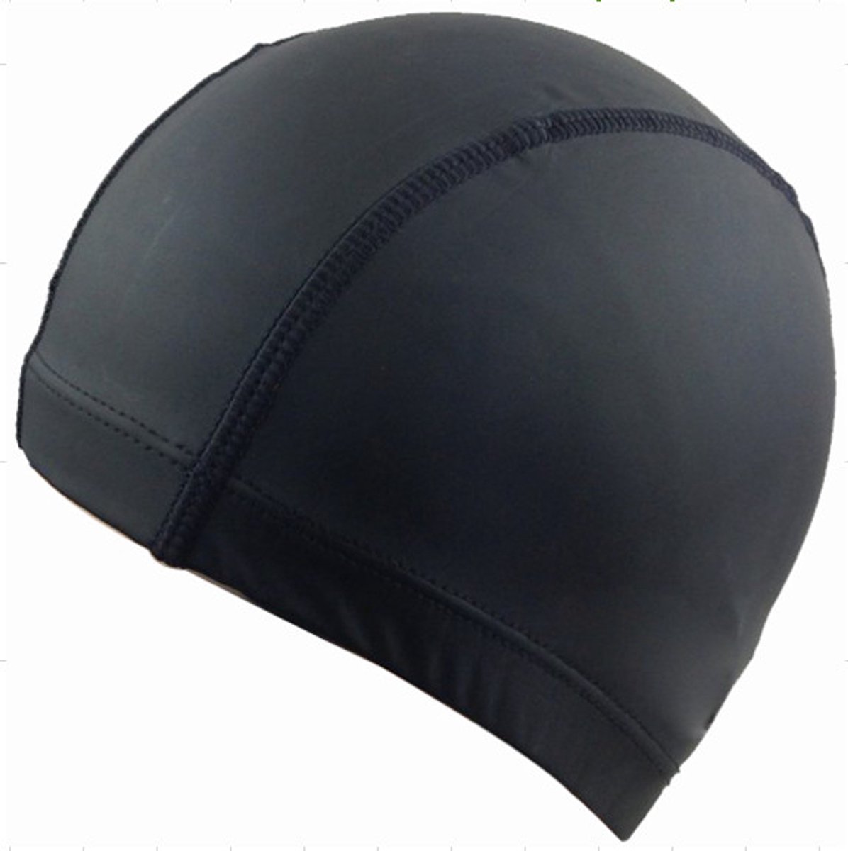 Zwemmuts - Zwemkap - Badmuts - Haren bijeenhouden tijdens zwemmen - Haren beschermen - Uitrekbaar / Stretchy - Polyester - One size - Zwart - Jonyx