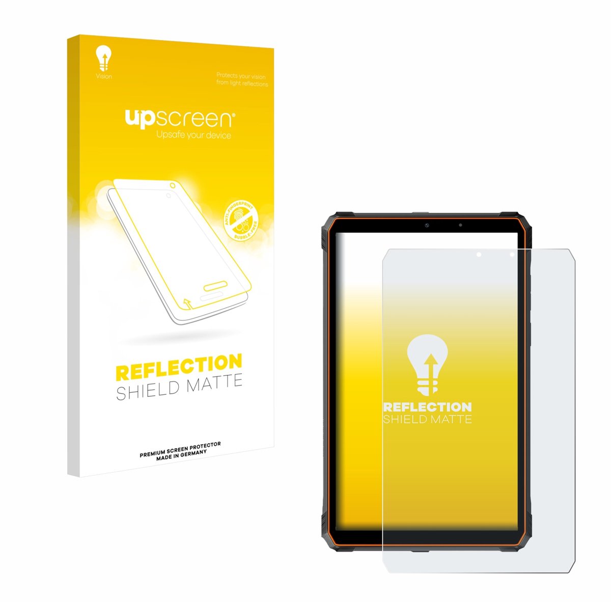 upscreen - Screenprotector voor Blackview Active 5 - Folie Beschermfolie anti glare matte