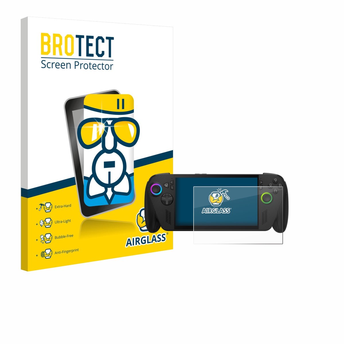 Screenprotector voor ASUS ROG Ally X 2025 Beschermglas transparant