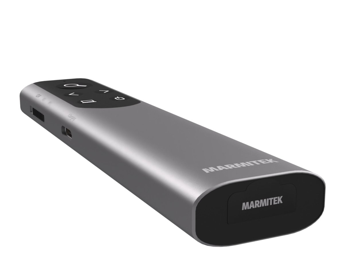 Marmitek WPR 400 Draadloze presentatieklikker - Digitale aanwijzer - Air Mouse - USB-A/USB-C