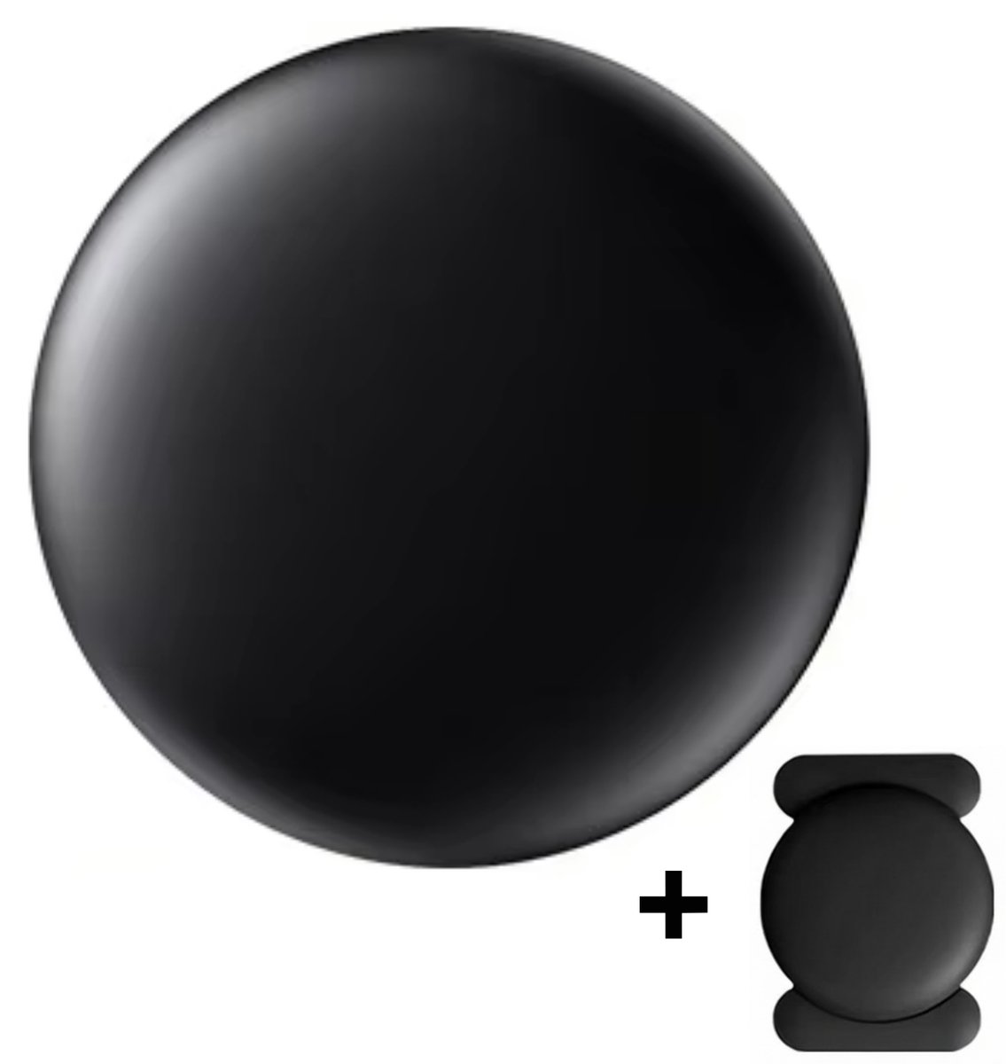 PureVolt Mini GPS Tracker - Magnetische GPS Tracker met Hoesje - Real-Time Locatie - Waterdicht & Compact - Geschikt voor iOS - Zwart