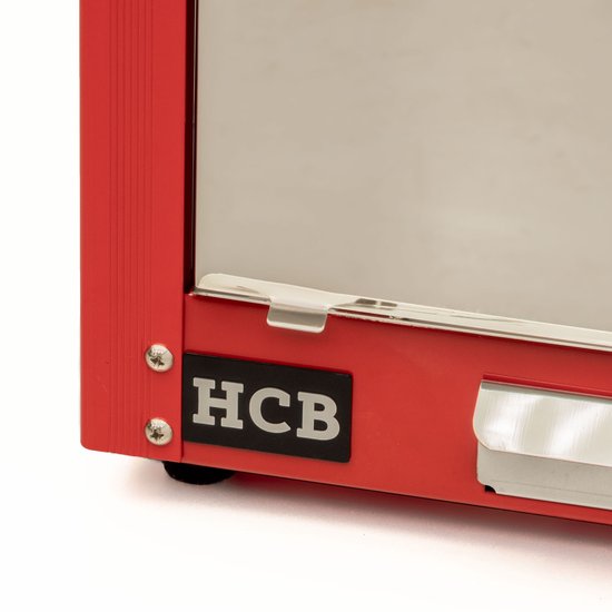 HCB® - Professionele Popcorn machine - 230V - Popcornmachine - Zwart - Horeca Popcornmaker - 14.9 kg - 6245 — afbeelding 2