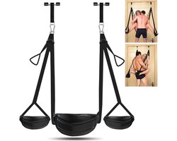 Zyrex® Sex Schommel - Sex Swing Extra Stevig – Seksschommel met Gratis Blinddoek – Zwart - 30cm x 26cm x 8cm