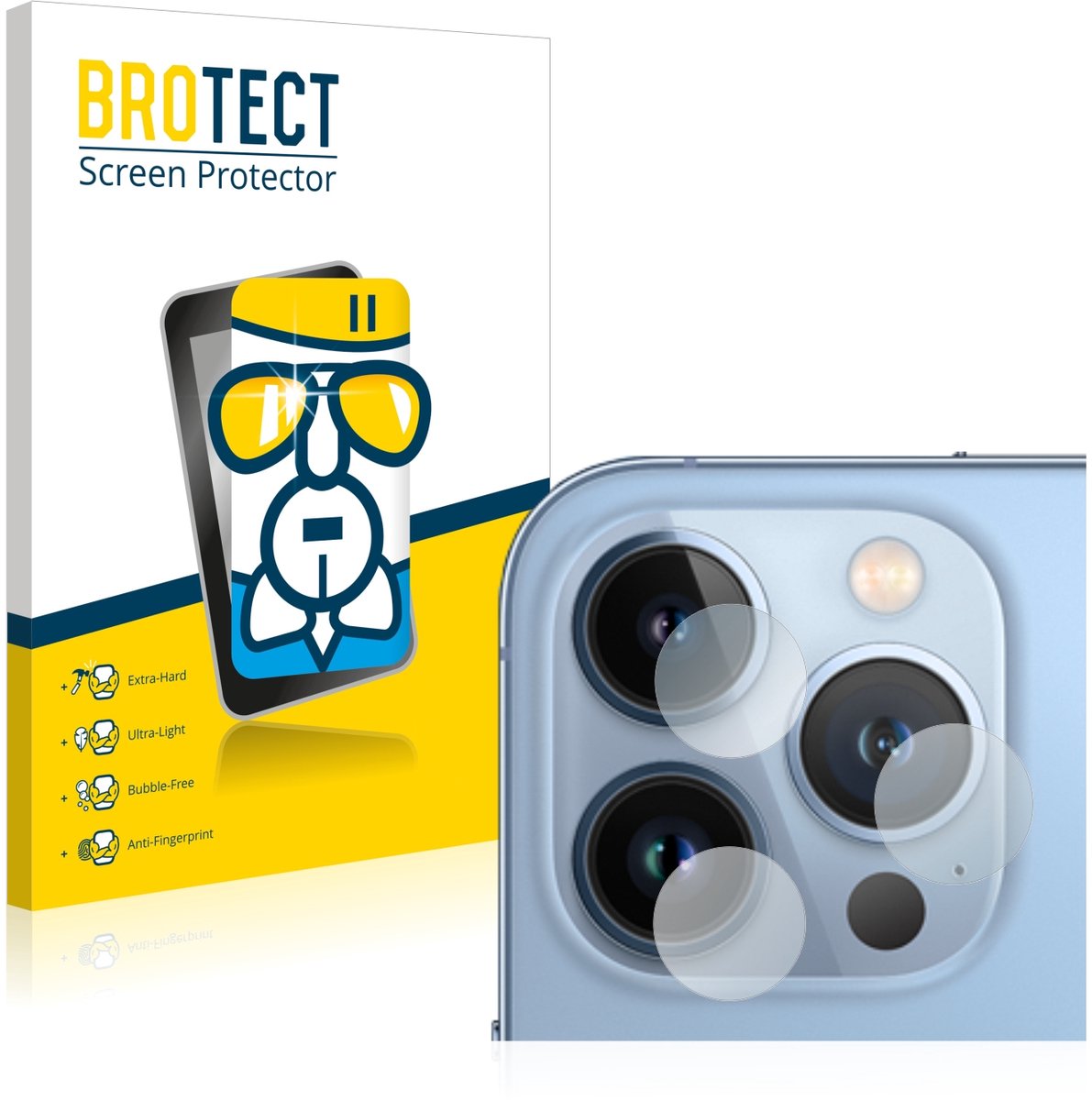 Screenprotector voor Apple iPhone 13 Pro (ALLEEN Camera Lens) Beschermglas transparant