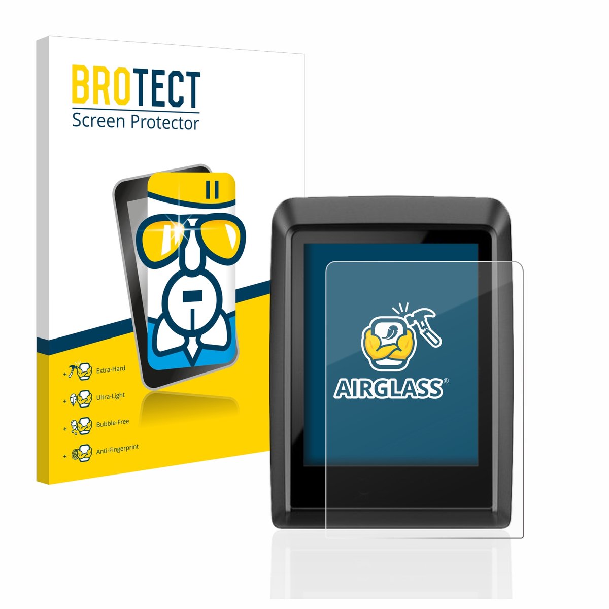 Screenprotector voor Bosch Kiox 300 Beschermglas transparant