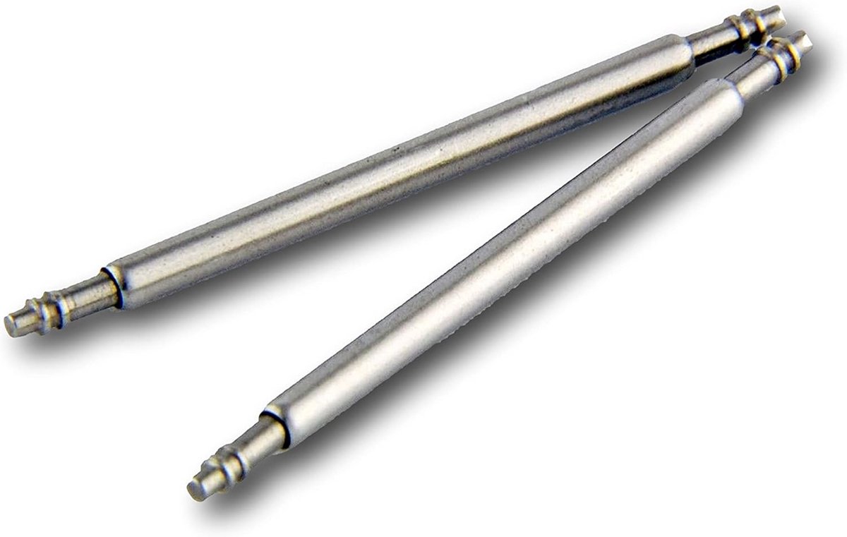 Set van 2 Universele RVS Horlogeband Veertjes 18-40mm
