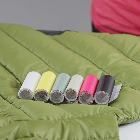 Reparatietape Geel voor Tent, Jas & Outdoor Kunststof - Weerbestendige Fix Tape — afbeelding 4
