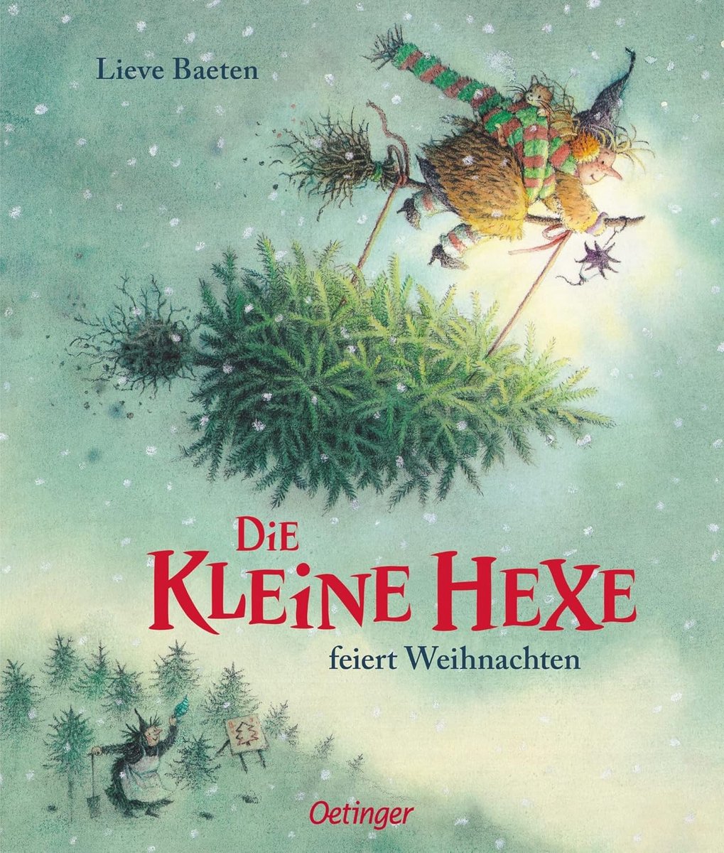 Kinderbuch: Die kleine Hexe feiert Weihnachten