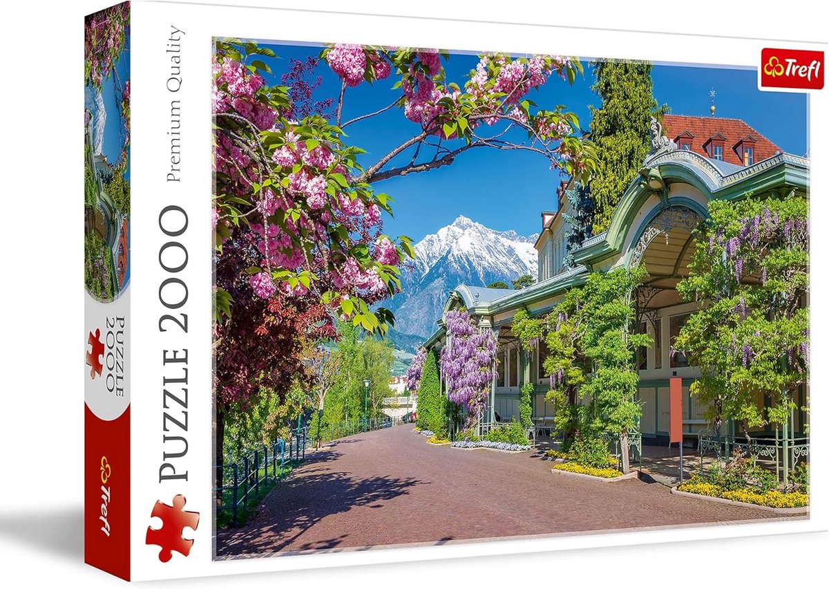 Legpuzzel 2000 Stukjes Merano Italië Topkwaliteit voor Volwassenen en Jongeren