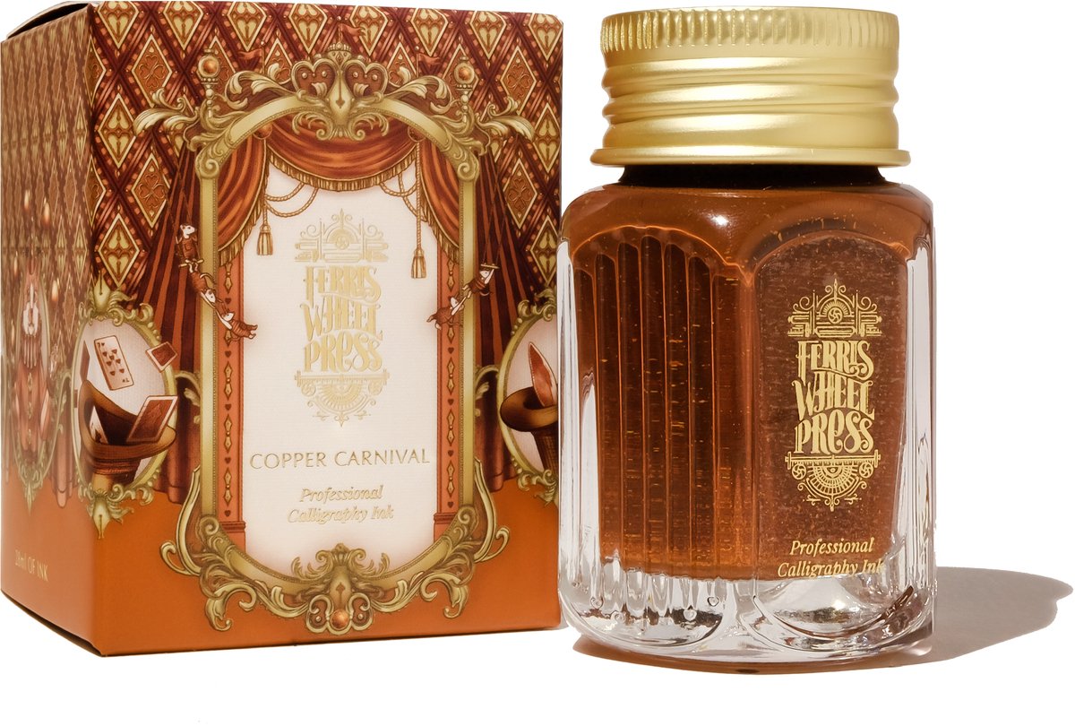 Ferris Wheel Press - Calligraphy Inkt - 28ml - Copper Carnival