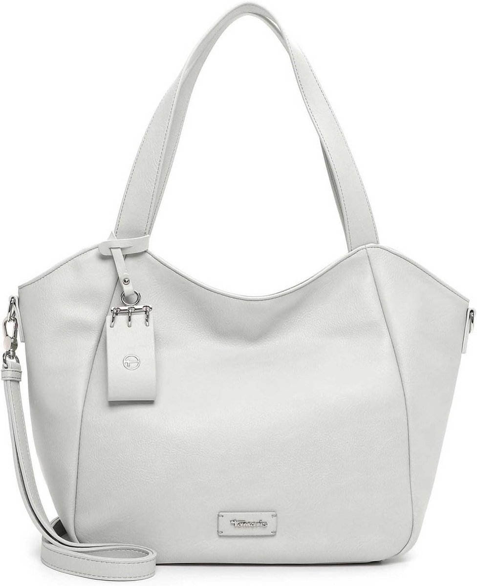 Ruime Dames Shopper Tas van Synthetisch Materiaal met Verstelbare Schouderriem