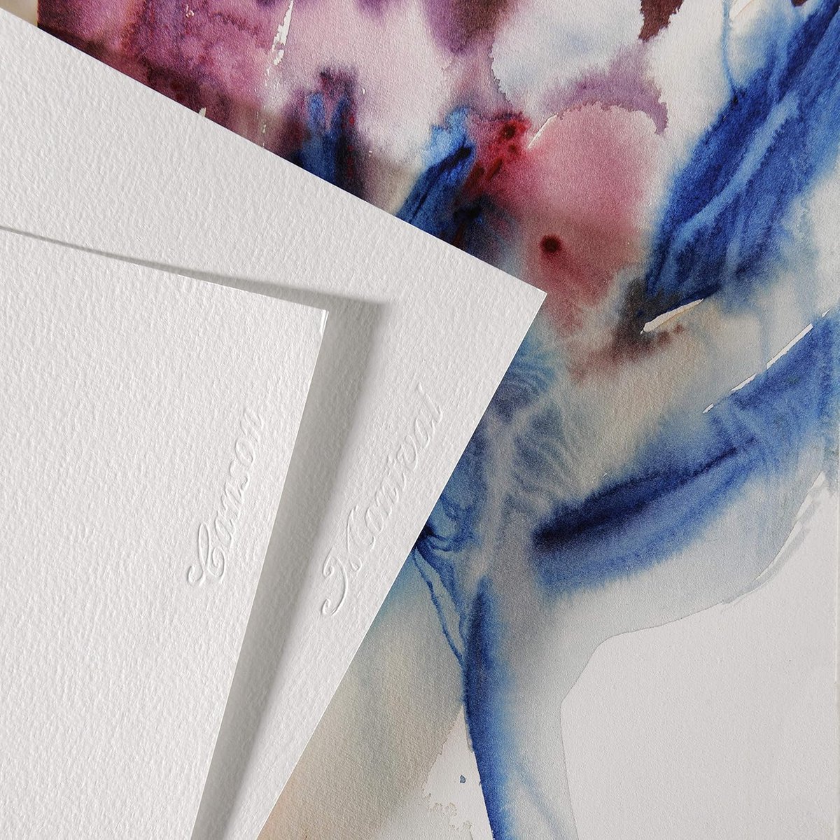 Aquarelpapier Karton 50x65 cm - 300 g/m² - Fijne Structuur - 10 Vellen