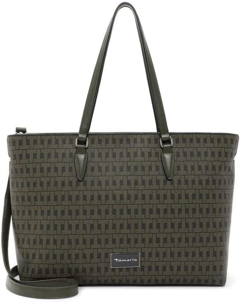 Grote Shopper Tas voor Dames - Lichtgewicht Handtas met Rits en Verstelbare Schouderband