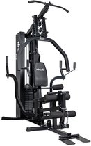 VirtuFit KH300 — Station de musculation — Homegym — 86 kg — Siège et dossier réglables — Incl. poulie haute et basse — Fitness à domicile