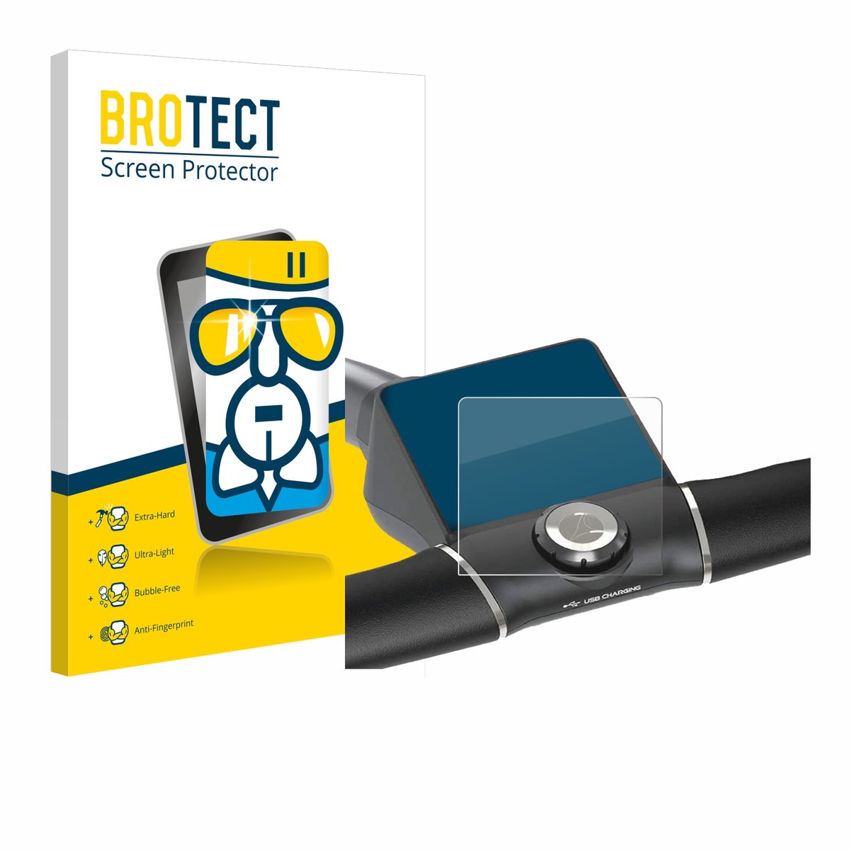 Screenprotector voor Motocaddy M5 GPS Electric Trolley Beschermglas transparant