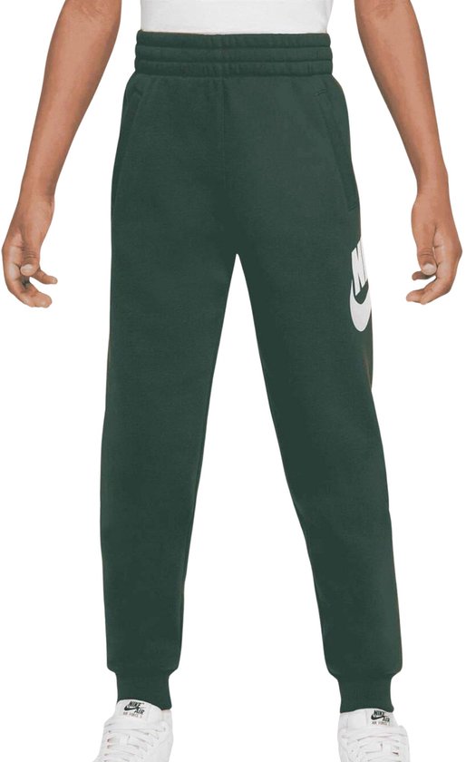 Pantalon de survêtement en polaire Nike Sportswear Club vert.