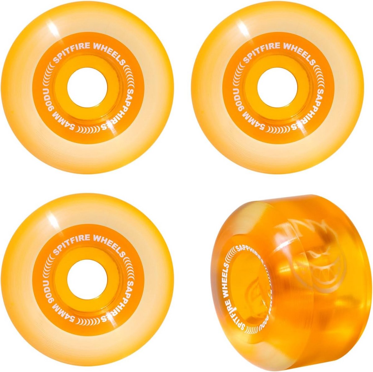 Skateboard Wielen 54mm Zacht 90A Snel Rijoppervlak F4 Kern