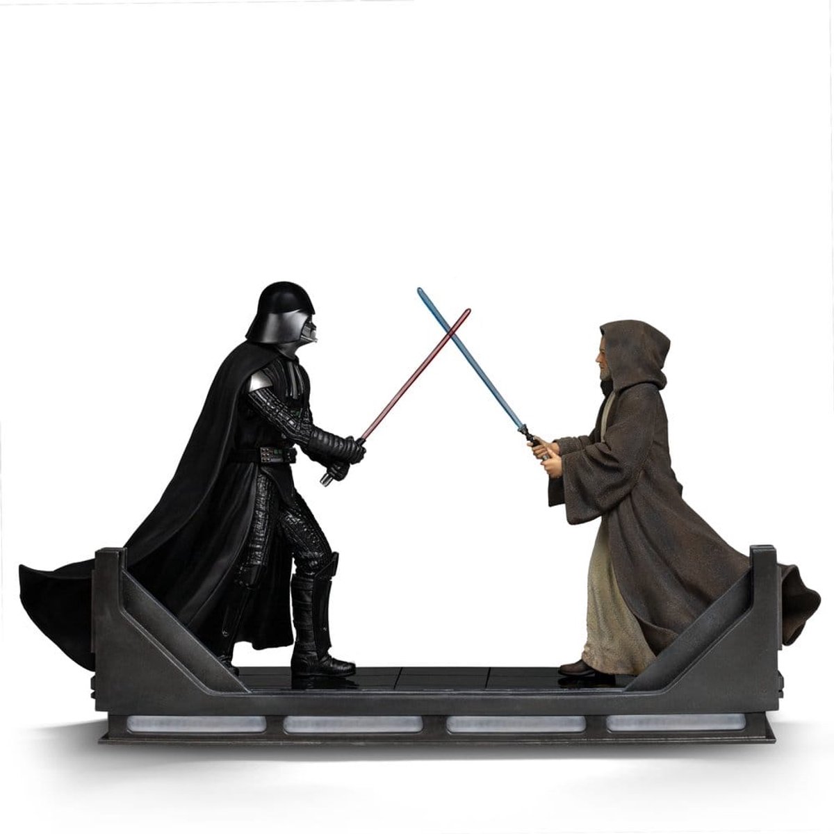 Iron Studios Star Wars Deluxe Art Scale Statue 1/10 Darth Vader Vs Obi-Wan Kenobi (CCXP Exclusive 2025) 24 cm Beeld