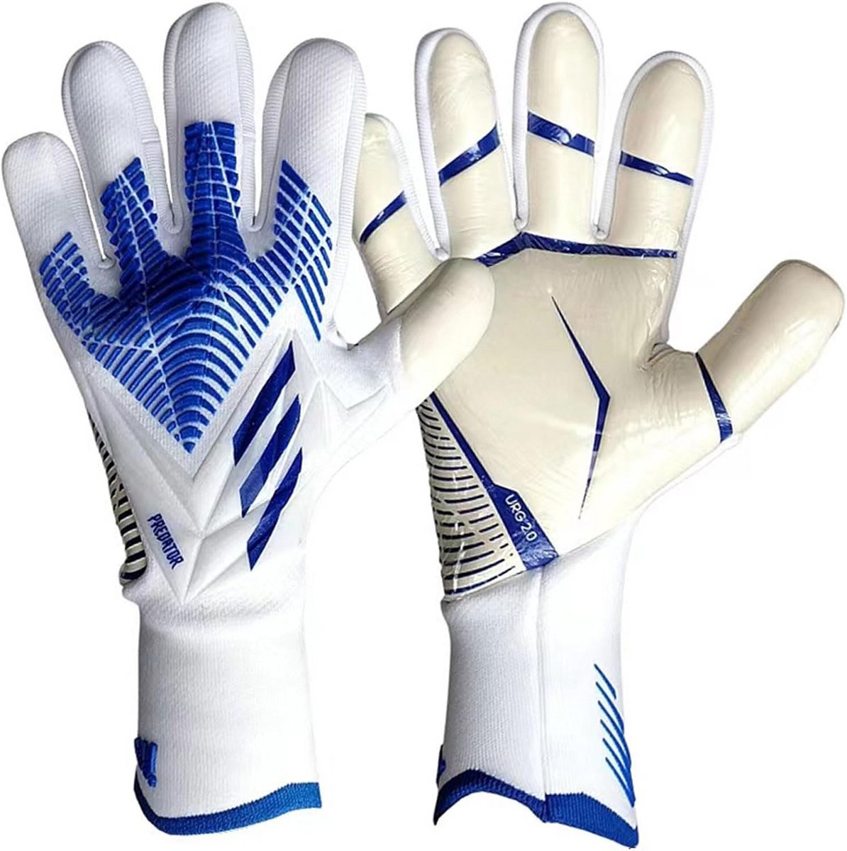 Voetbalhandschoenen Jeugd en Heren met Vingerbescherming Latex Kwaliteit