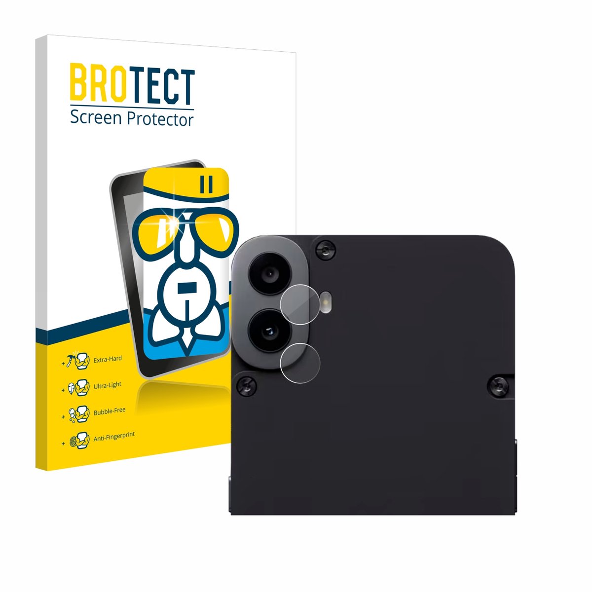 Screenprotector voor Nothing CMF Phone 1 (ALLEEN Camera Lens) Beschermglas transparant