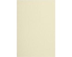 100x Knutselkarton Ivoor A5 (148x210mm) 250g Dik Premium Papier voor Kaartjes en Brochures