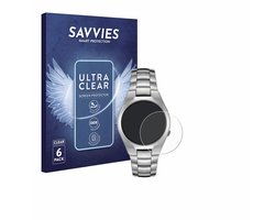 Savvies - Screenprotector voor Seiko 5 Automatic SNK603 - Folie Beschermfolie transparant 6 Stuks