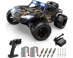 RC Monstertruck 1:14 - 40 km/u 4WD Offroad Auto met LED en 2 Accu's