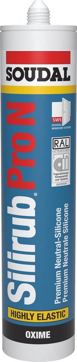 Neutrale Siliconenkit Pro N Manhattan 300 ml Kit