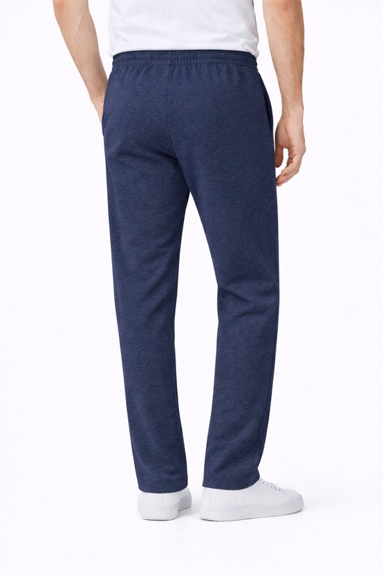 ROSS CAMP joggingbroek heren L - rechte pijp volwassenen lang - Marineblauw
