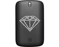 Force Case, Reinigingsspray 15 ml Magic Strass Crown antibacterieel met microvezeldoekje, Zwart